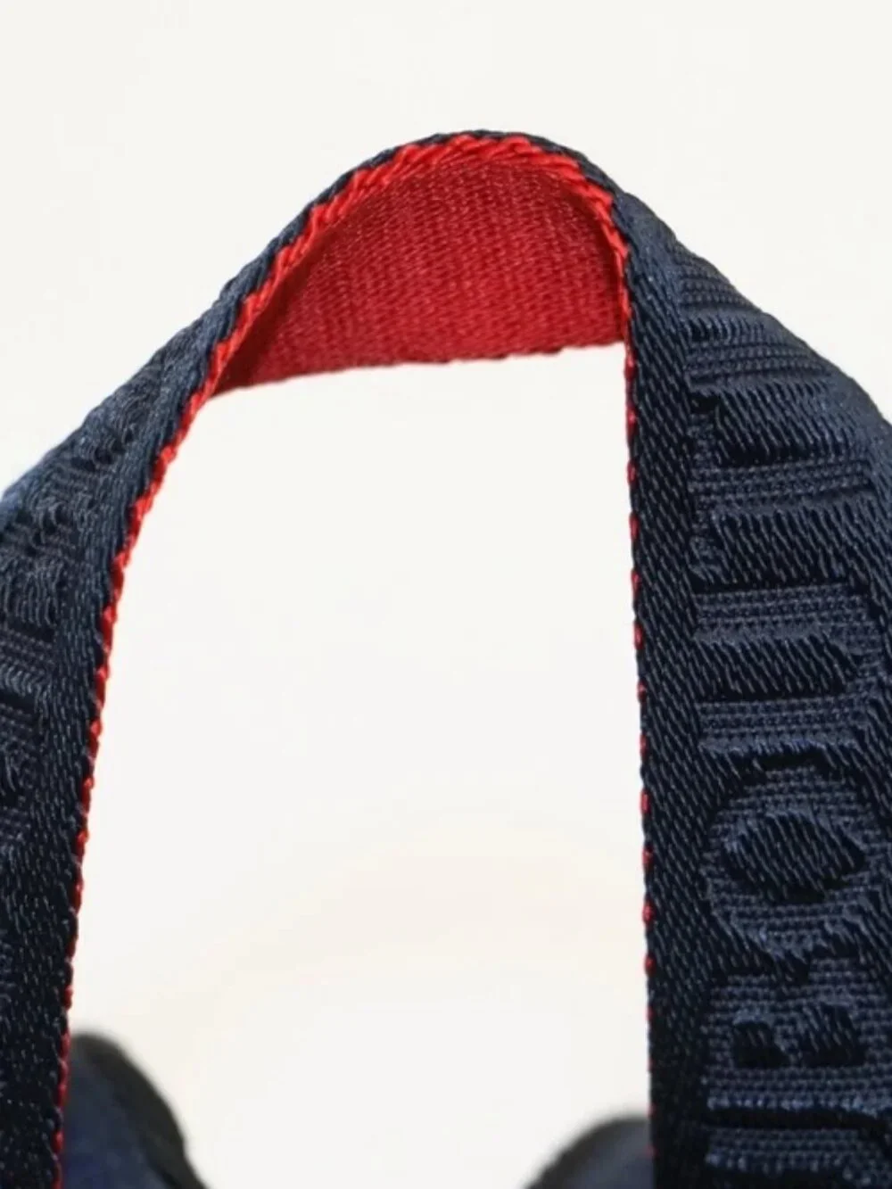Christian Louboutin Explorafunk Small Denim Backpack - Orange/Navy